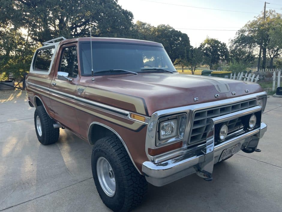 1979 Ford Bronco 2nd Generation 1978-1979 sold for $22,250
