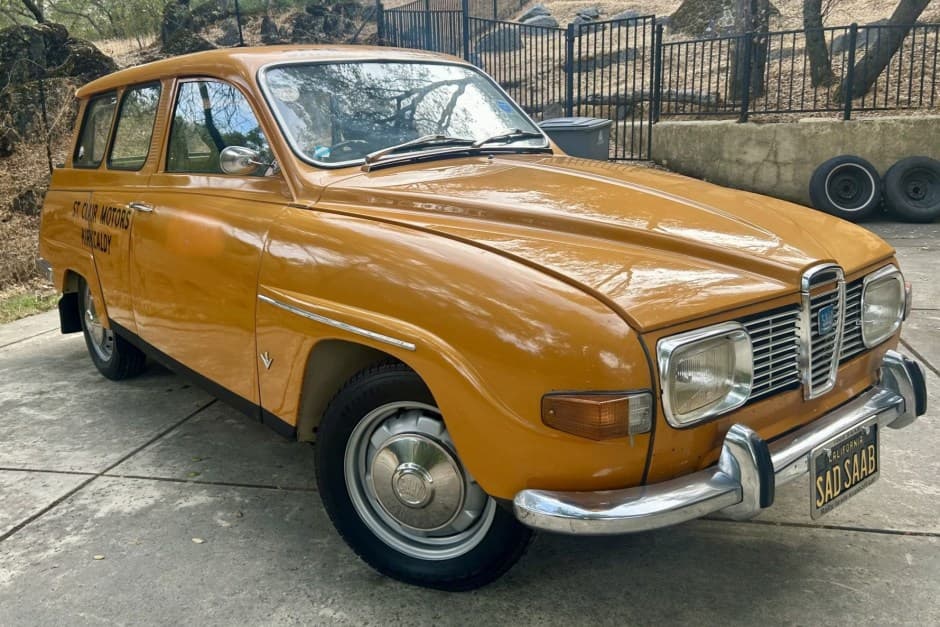 1969 Saab 95 Wagon sold for $6,200