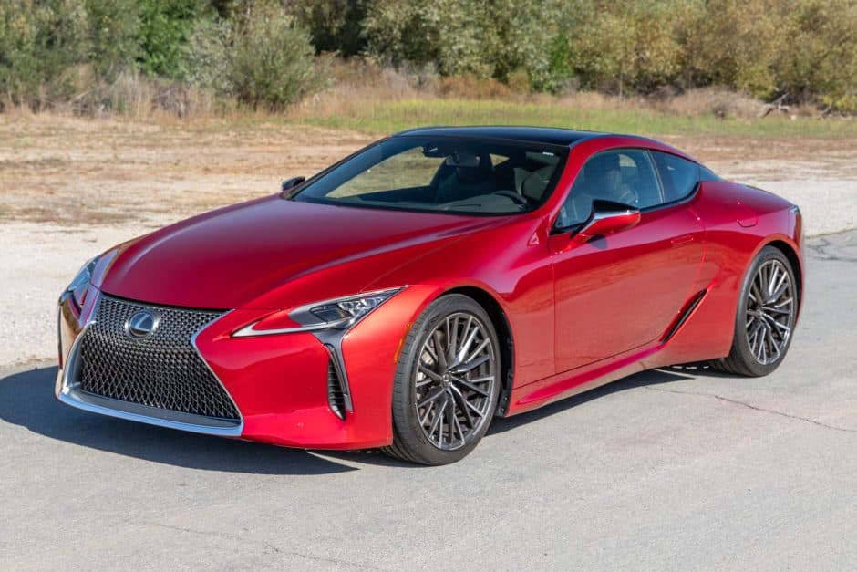 2024 Lexus LC sold for $85,500