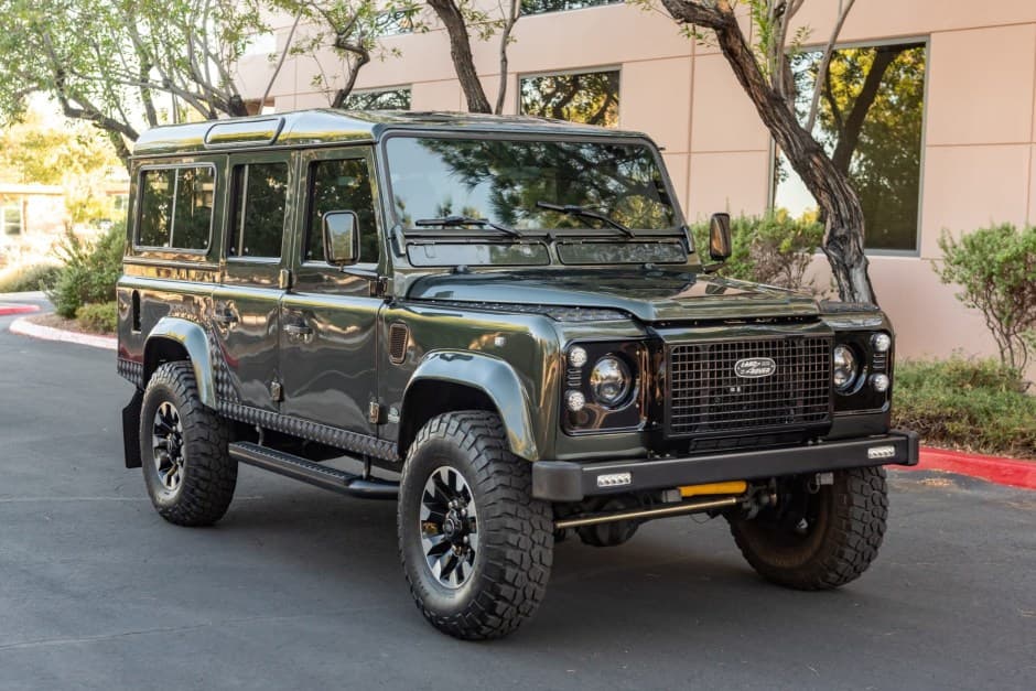 1997 Land Rover 110 / Defender 110 (Euro Spec) sold for $81,000