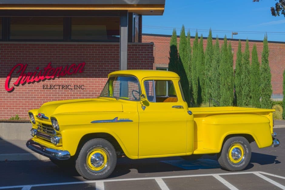 1955 Chevrolet Task Force Pickup (1955-1959) sold for $21,000