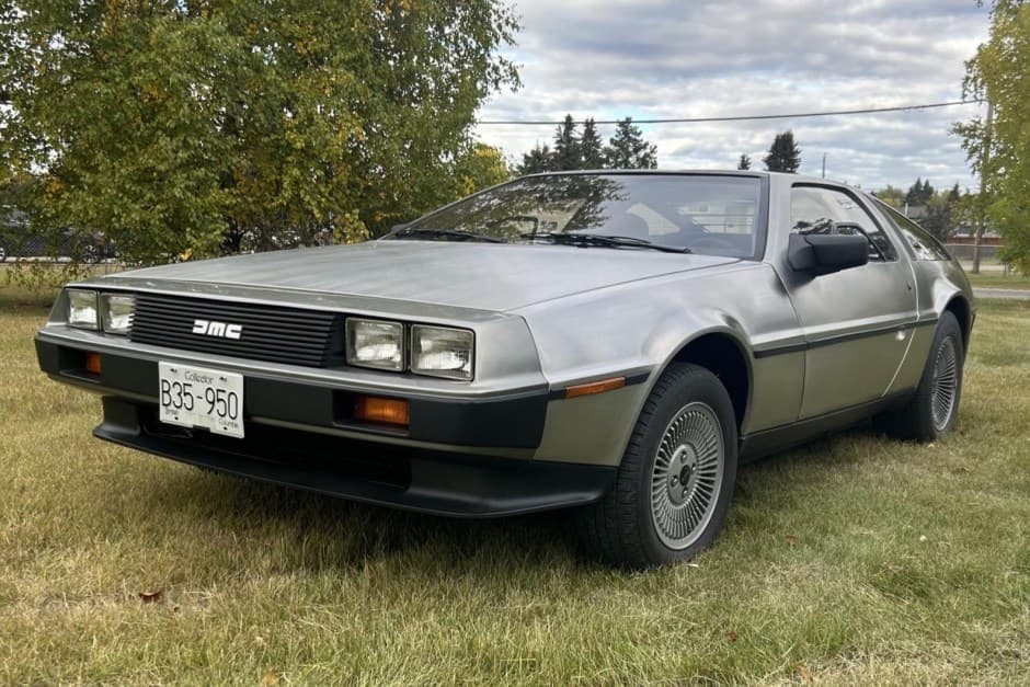 1983 DeLorean DMC-12 sold for $37,500