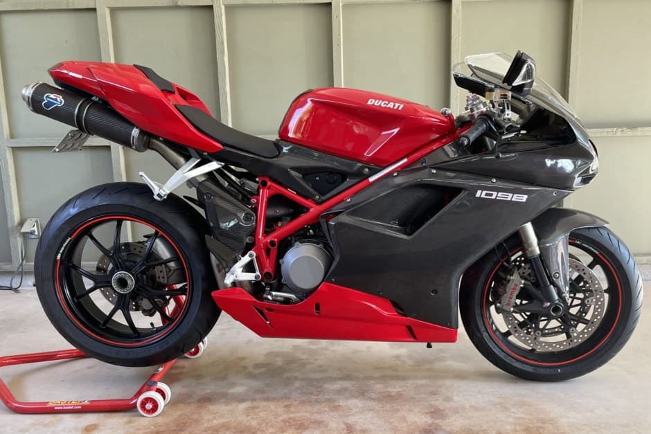 2008 Ducati 1098 sold for $9,200
