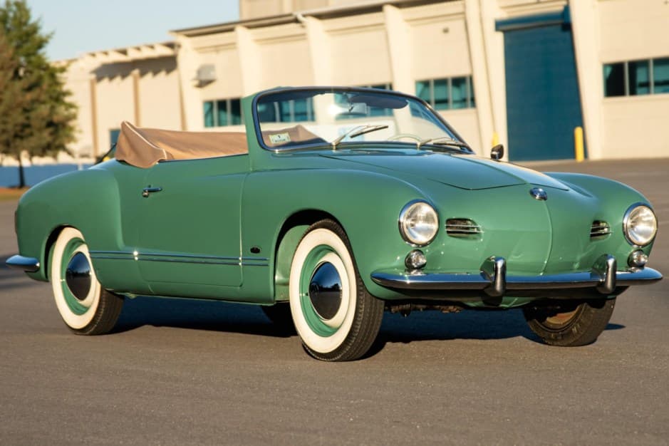1958 Volkswagen Karmann Ghia sold for $50,101