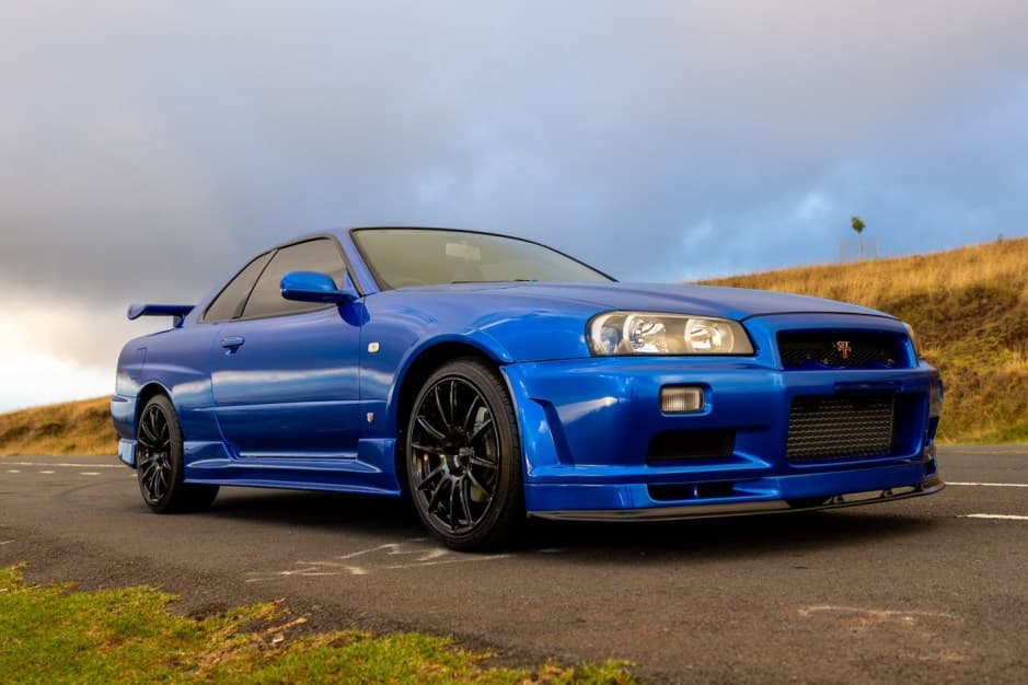 1998 Nissan R34 Skyline sold for $39,500