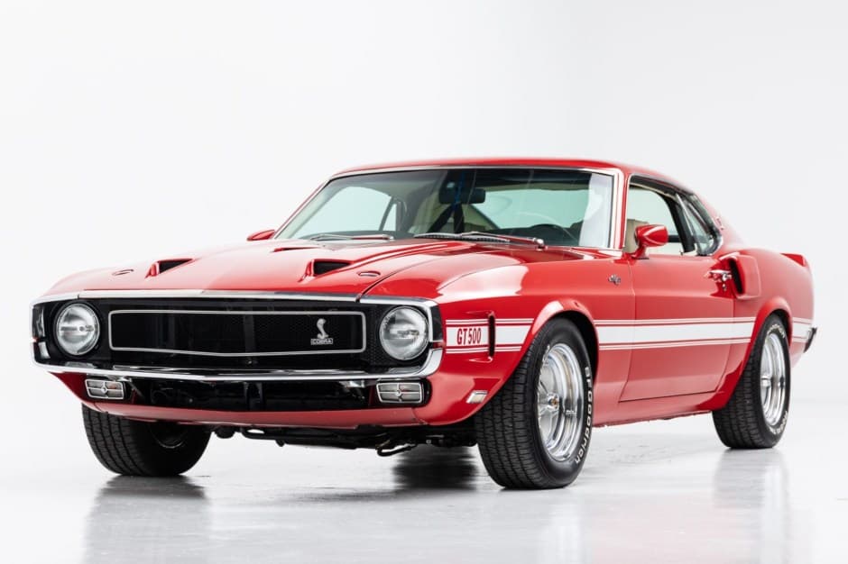 1969 Shelby Mustang GT350 & GT500 sold for $95,500
