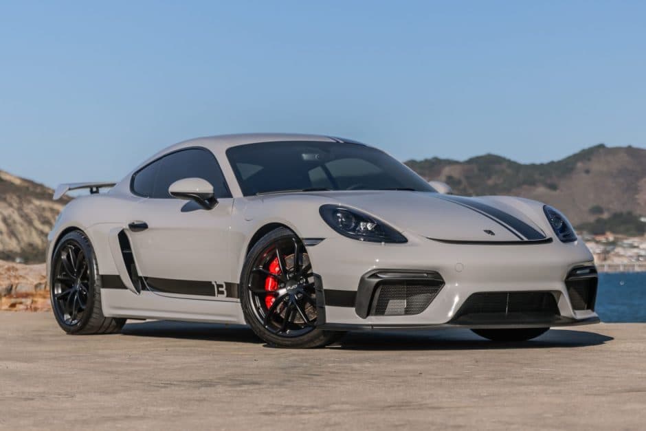 2021 Porsche Cayman GT4 sold for $127,000