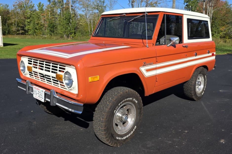 1976 Ford Bronco U13/U14/U15 1966-1977 sold for $46,000