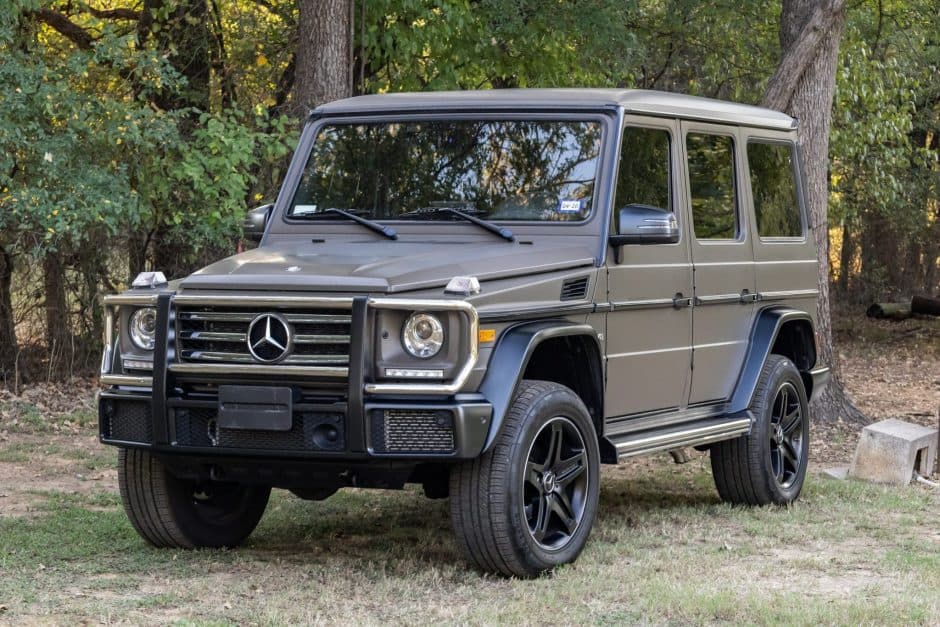2017 Mercedes-Benz W463 G-Class (1990-2018) sold for $78,000