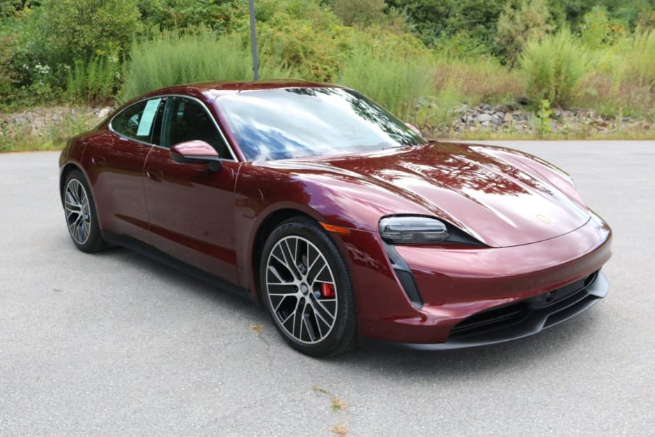 2022 Porsche Taycan sold for $58,000