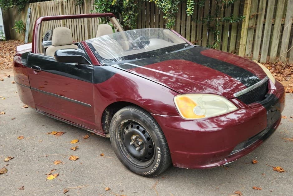 2002 Honda Civic (2001-2005) sold for $1,666