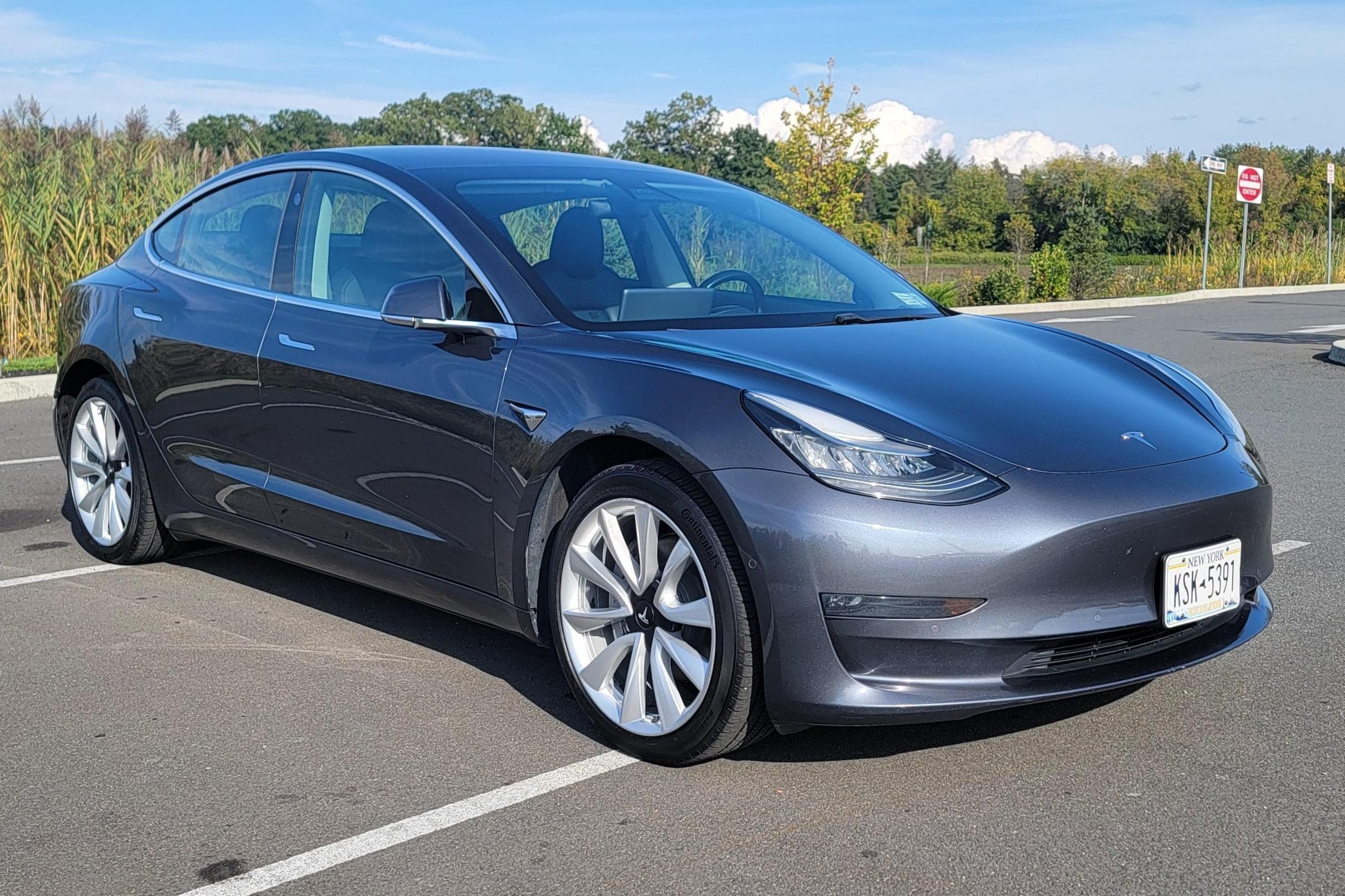 2018 Tesla Model 3 sold for $16,300