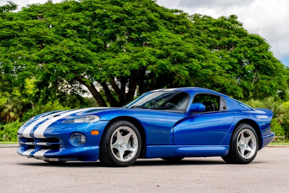 1997 Dodge Viper SR II (1996-2002) sold for $66,500