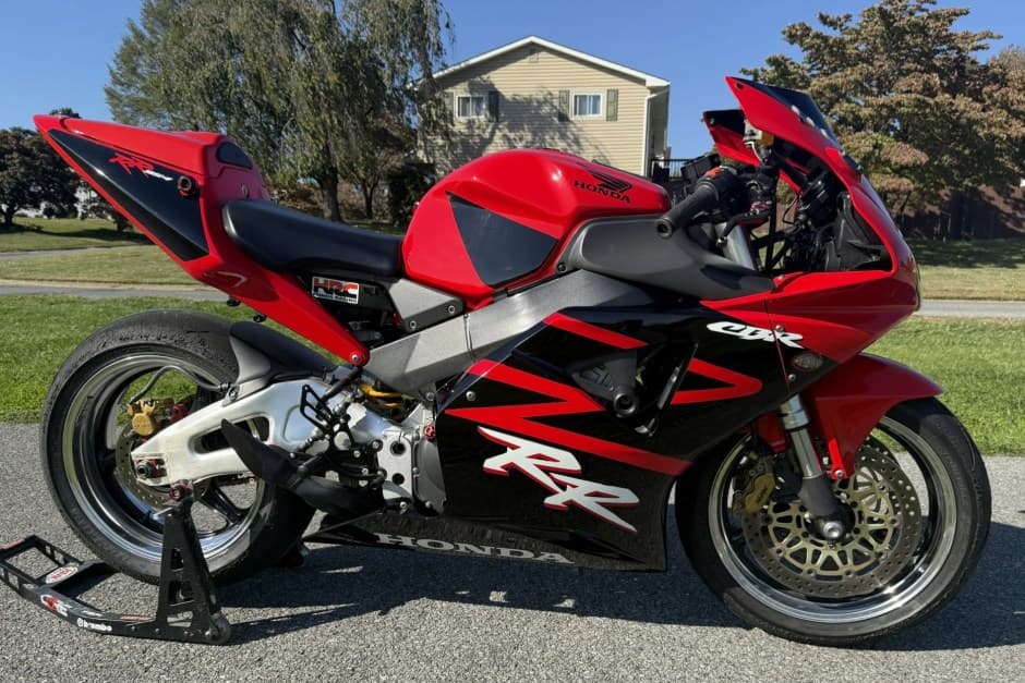 2002 Honda CBR sold for $4,000