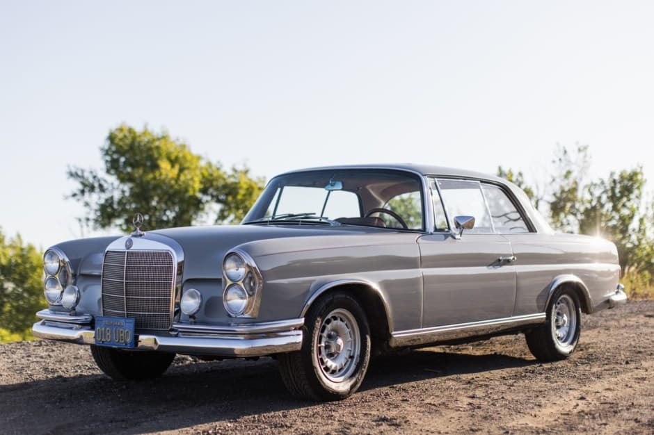 1967 Mercedes-Benz W111 Coupe & Cabriolet sold for $27,400