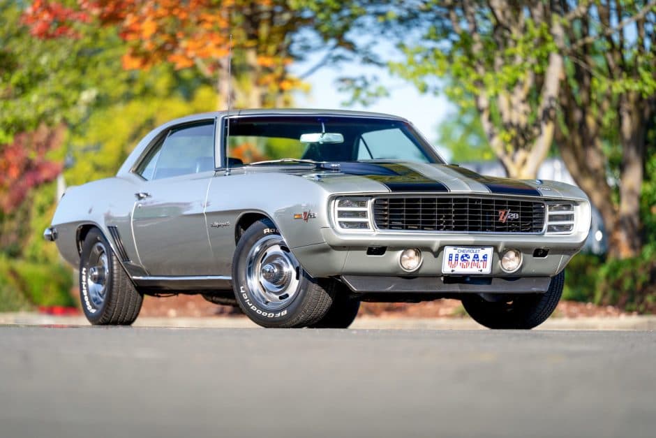 1969 Chevrolet Camaro 1st Generation 1967-1969 sold for $85,000