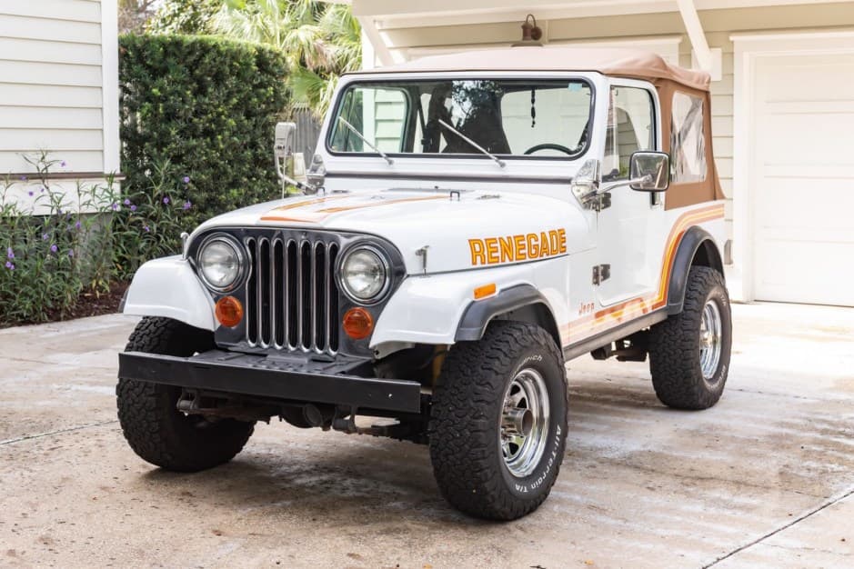 1985 Jeep CJ-7 sold for $15,500