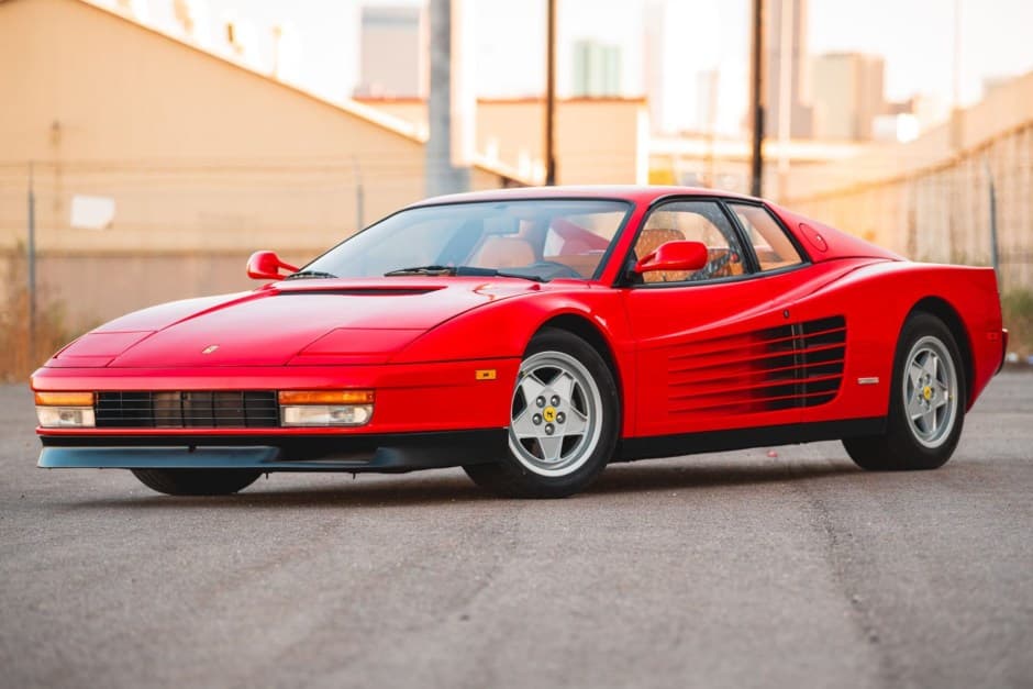 1991 Ferrari Testarossa sold for $163,000