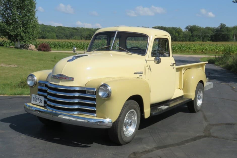1950 Chevrolet Advance Design Pickup (1947-1955) sold for $13,200