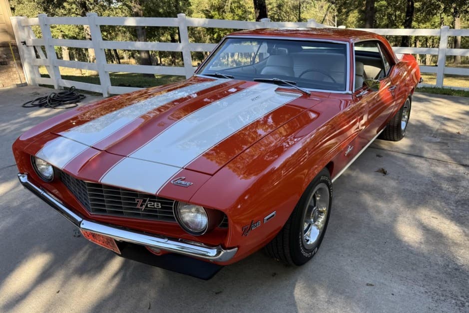 1969 Chevrolet Camaro 1st Generation 1967-1969 sold for $72,000