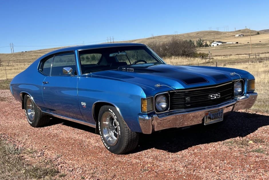 1972 Chevrolet Chevelle sold for $32,750