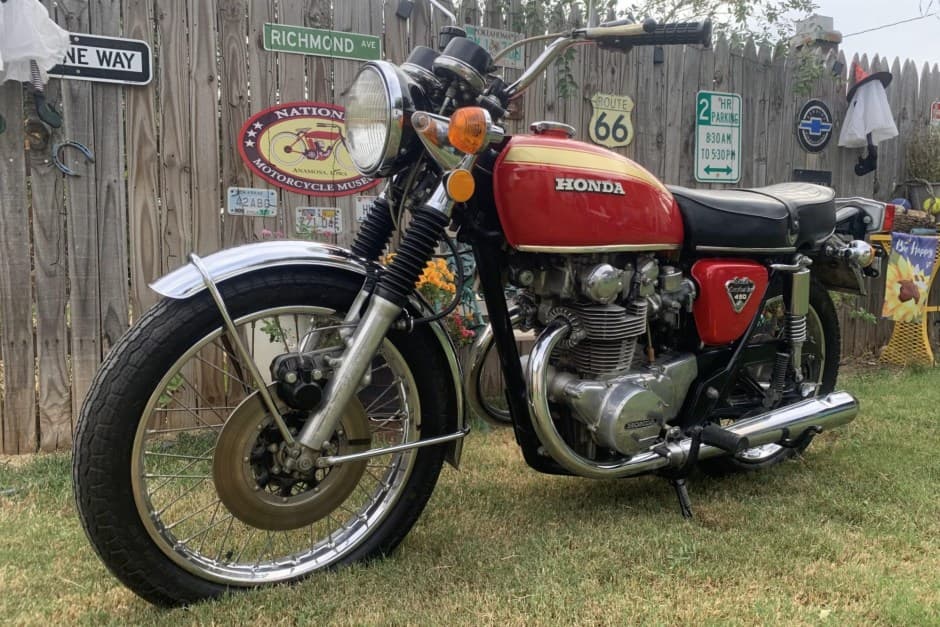 1972 Honda CB450, CL450, & CB500 Twin sold for $6,200