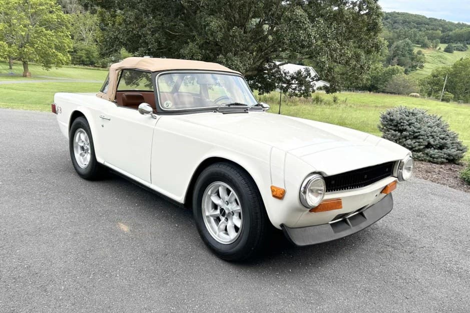 1974 Triumph TR6 sold for $21,000