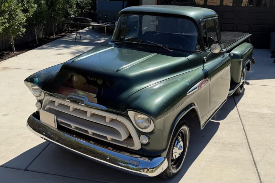 1957 Chevrolet Task Force Pickup (1955-1959) sold for $14,800