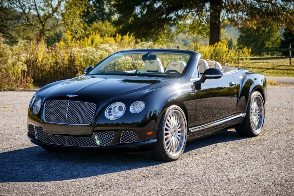 2014 Bentley Continental GTC (2012-2018) sold for $66,000