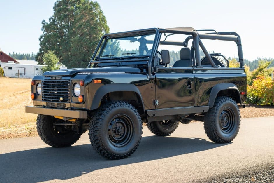 1997 Land Rover Defender 90 NAS sold for $59,500