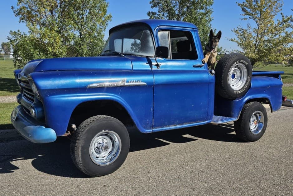 1958 Chevrolet Task Force Pickup (1955-1959) sold for $8,000