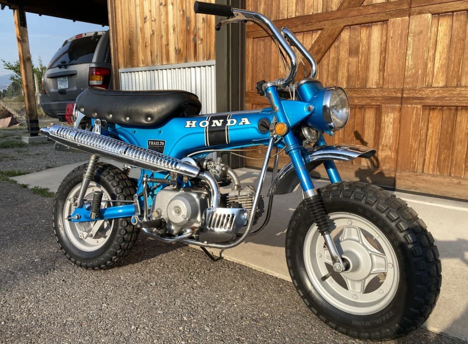 1970 Honda CT70 sold for $2,977