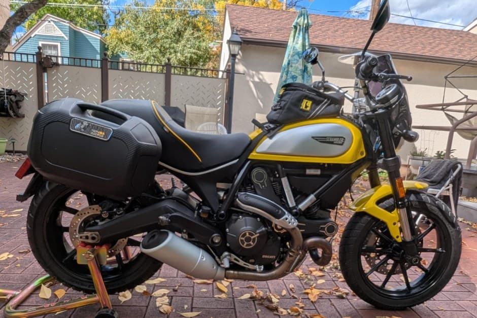 2015 Ducati Scrambler sold for $3,555