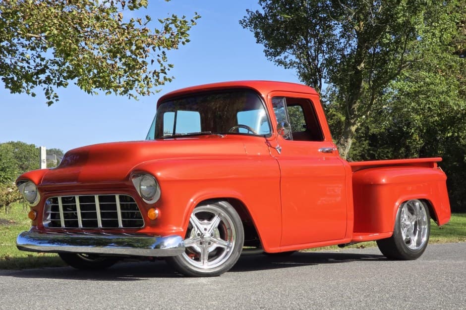 1955 Chevrolet Task Force Pickup (1955-1959) sold for $55,500