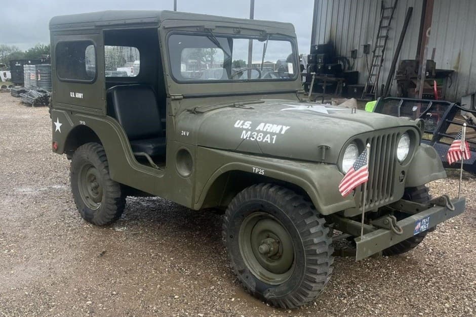 1954 Willys M38 sold for $10,000
