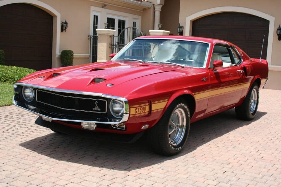 1969 Shelby Mustang GT350 & GT500 sold for $99,000