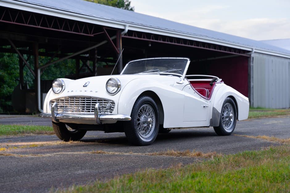 1959 Triumph TR3 sold for $48,000