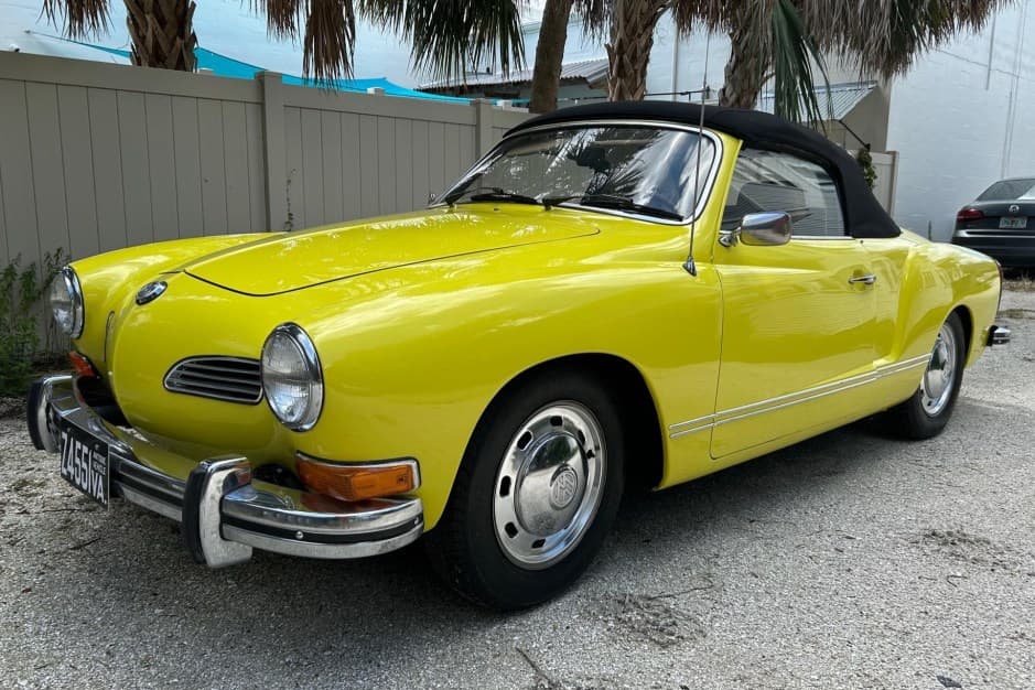 1974 Volkswagen Karmann Ghia sold for $16,499
