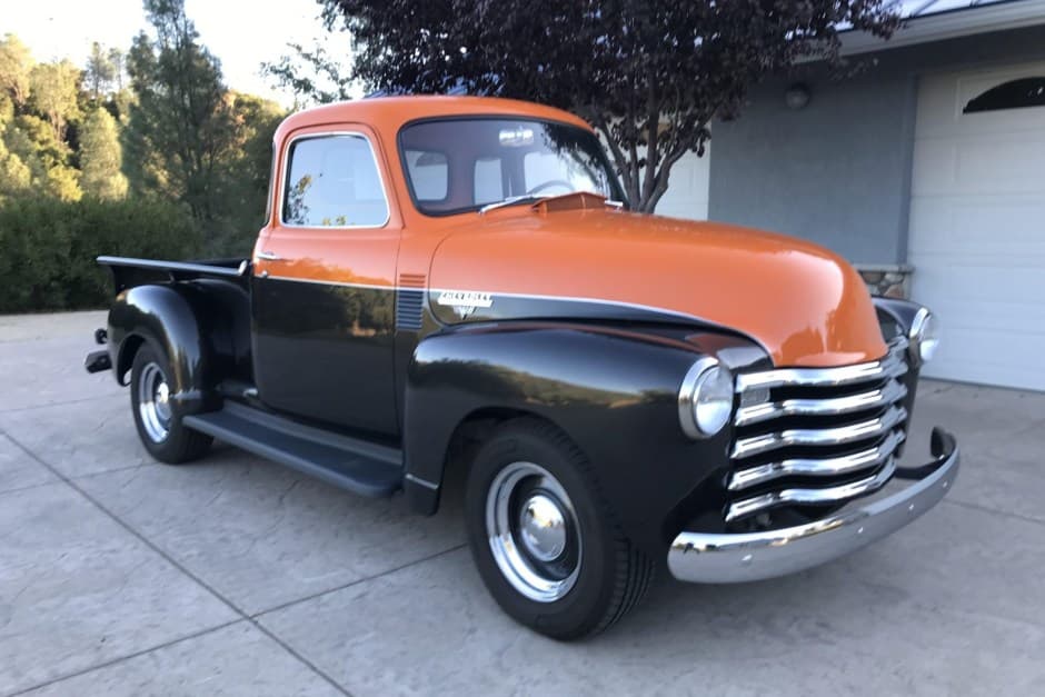 1951 Chevrolet Advance Design Pickup (1947-1955) sold for $22,000