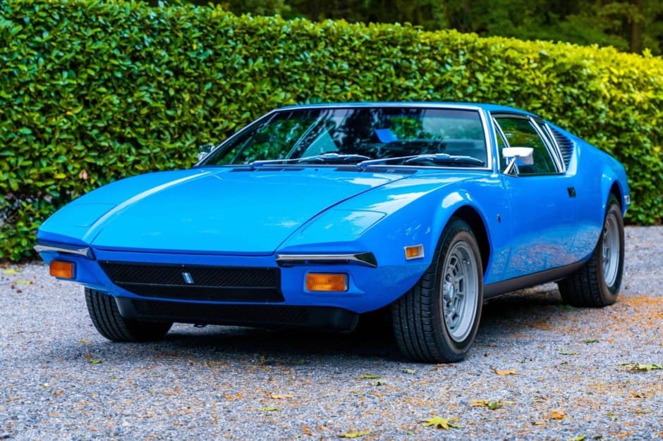 1972 DeTomaso Pantera sold for $0