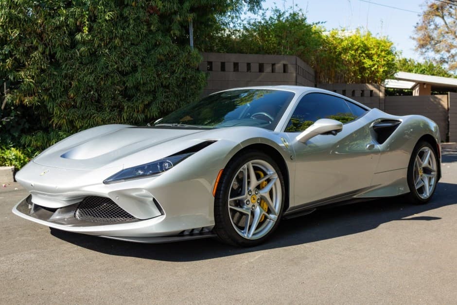 2021 Ferrari F8 sold for $333,333