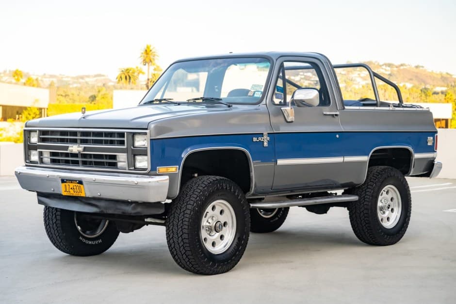 1988 Chevrolet K5 Blazer 1973-1991 sold for $17,250