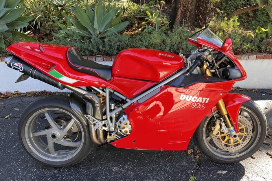 2004 Ducati 998 sold for $11,050