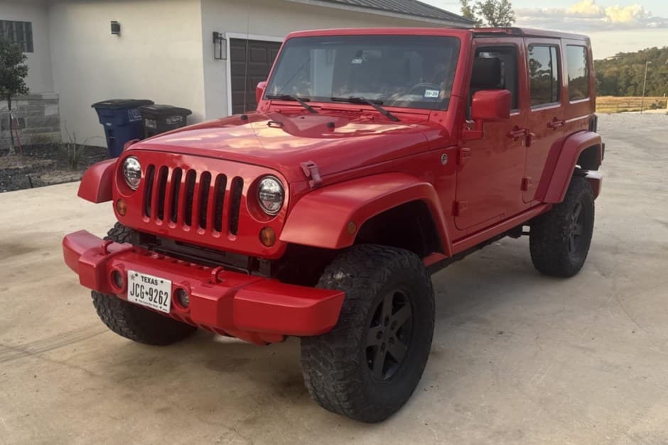 2008 Jeep Wrangler JK (2007-2018) sold for $8,600