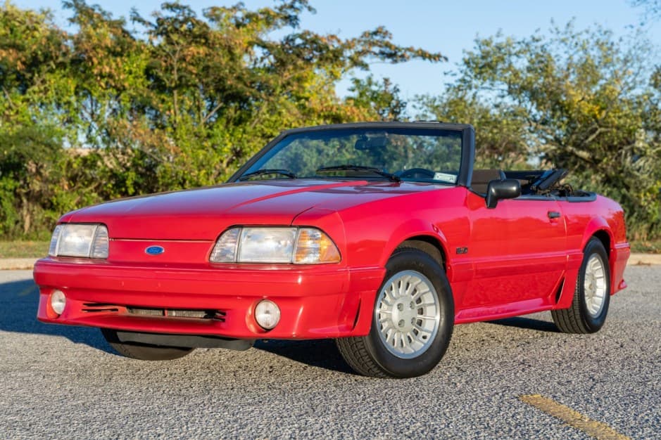1990 Ford Fox-Body Mustang sold for $14,500