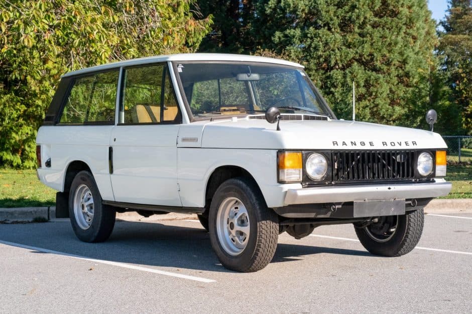 1978 Land Rover Range Rover Classic sold for $21,000