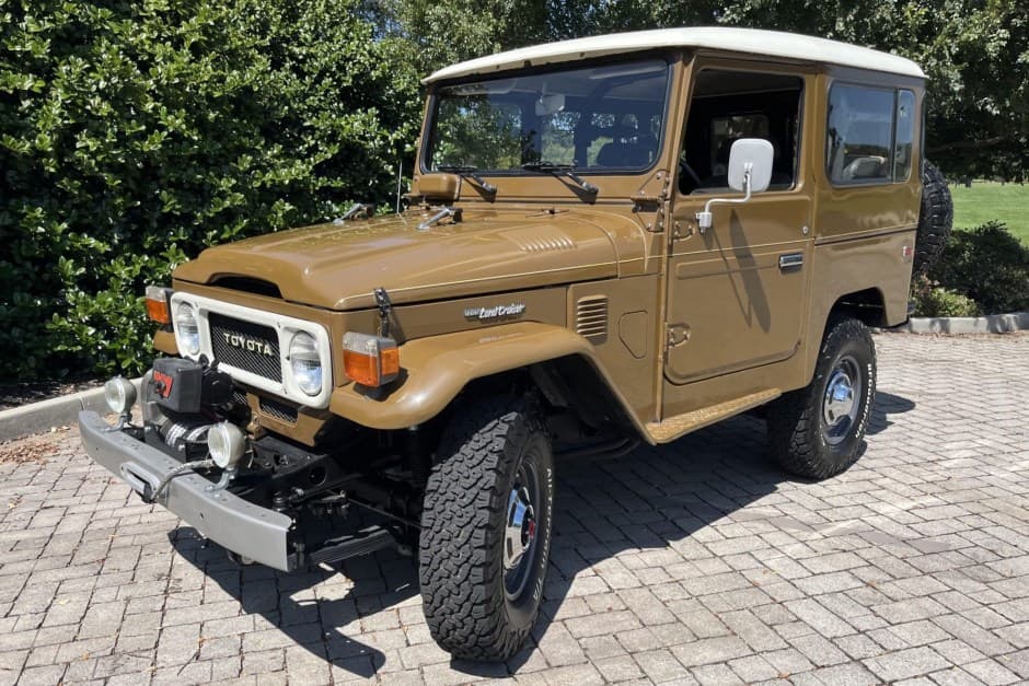 1979 Toyota Land Cruiser FJ40 sold for $57,000