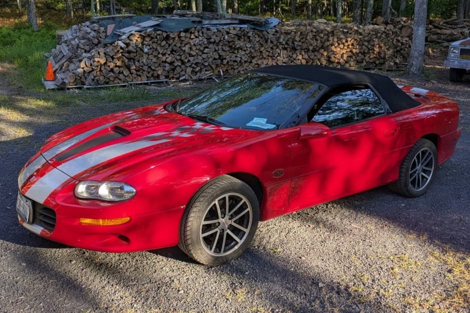 2002 Chevrolet Camaro 4th Generation 1993-2002 sold for $20,250