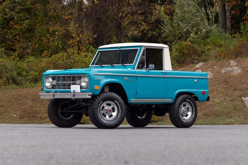 1969 Ford Bronco U13/U14/U15 1966-1977 sold for $57,500