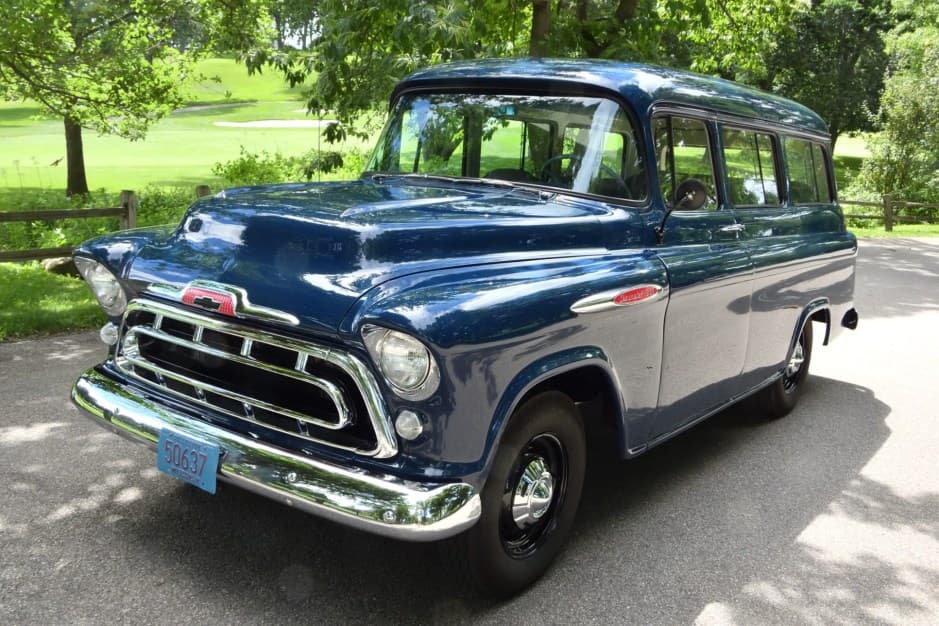1957 Chevrolet Suburban (1955-1959) sold for $40,000